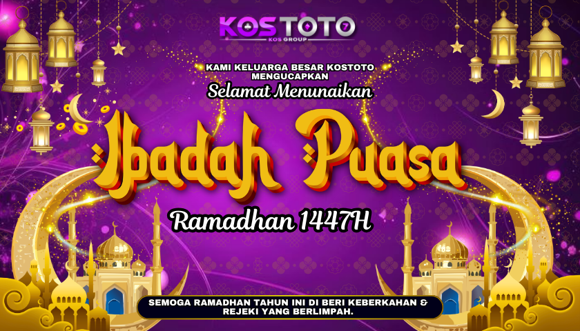 KAMI KELUARGA BESAR KOSTOTO MEGUCAPKAN SELAMAT MENUNAIKAN IBAAH PUASA RAMADAHAN 1447 H